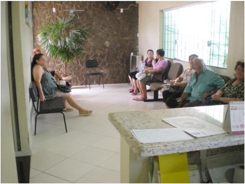 Interior da CEFISIO - Ambiente interno da clínica